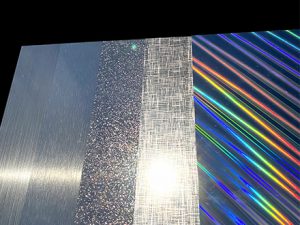 Holographic PVC Laminate